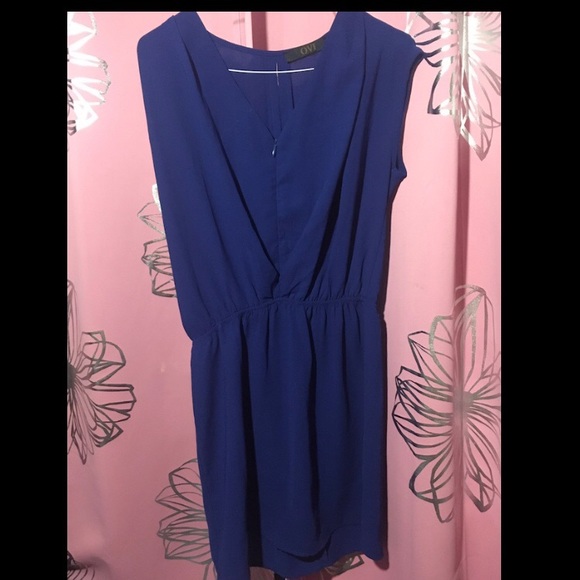 Gorgeous blue/violet OVI dress - Picture 1 of 3